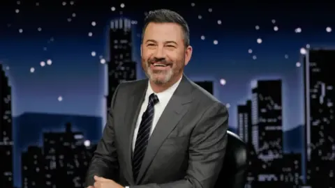 TV personality Jimmy Kimmel temporarily taken off air over disputed remarks concerning right-wing commentator Charlie Kirk