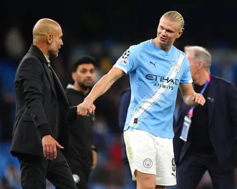 Haaland Enters Exclusive UCL Half-Century Club, Praised by Guardiola as CR7 and Messi's Peer