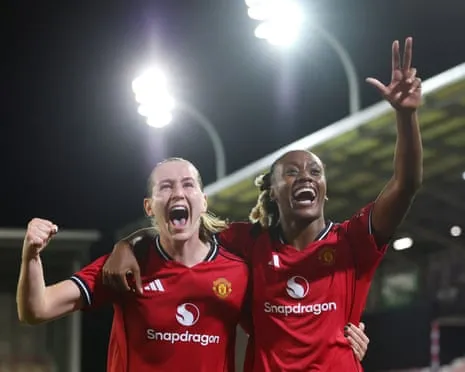 E. Terland Hat-Trick Sends United Through to Women's UCL Group Stage