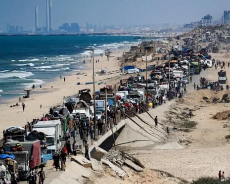 Israel Reveals Temporary Escape Route for Gaza City Residents